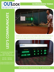 Brochure Scorebord Tennis
